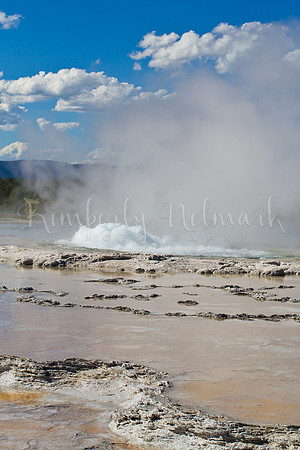 Great Fountain Geyser eruption #2