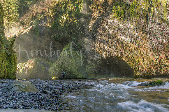 Lower Punchbowl Falls, Eagle Creek Trail, Columbia River George