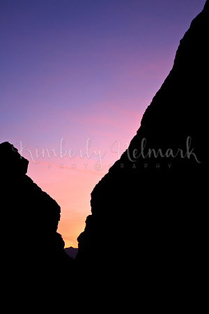 Titus Canyon Sunset