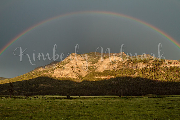 Rainbow East of Lamar Valley