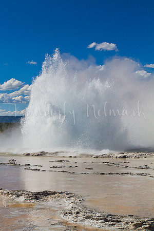 Great Fountain Geyser eruption #4