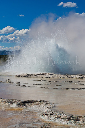 Great Fountain Geyser eruption #3