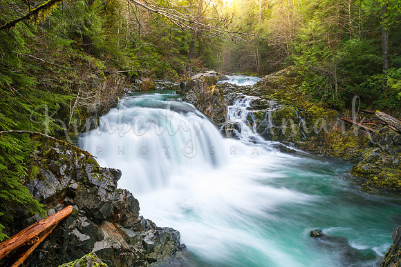 Slide Falls/Sawmill Falls, near Jawbone Flats, Opal Creek Wilderness, Oregon